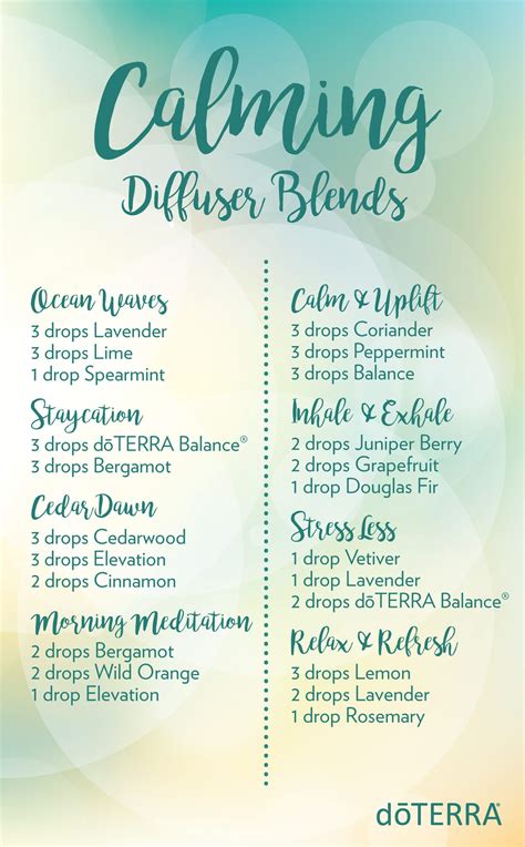 calming essential oil recipes.